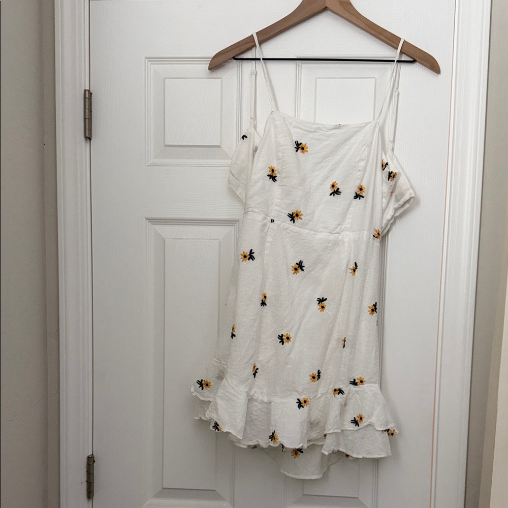 Princess Polly White Floral Dress